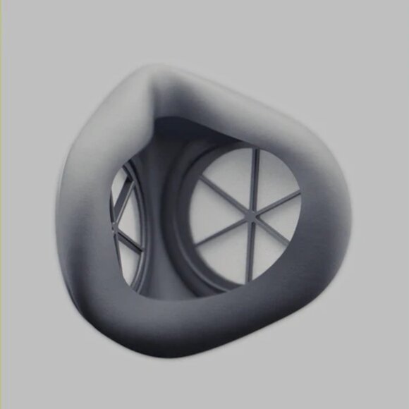 NIB Breathe99 Elastomeric Respirator - Black, Sheer Overlay, Extras - Picture 3 of 7